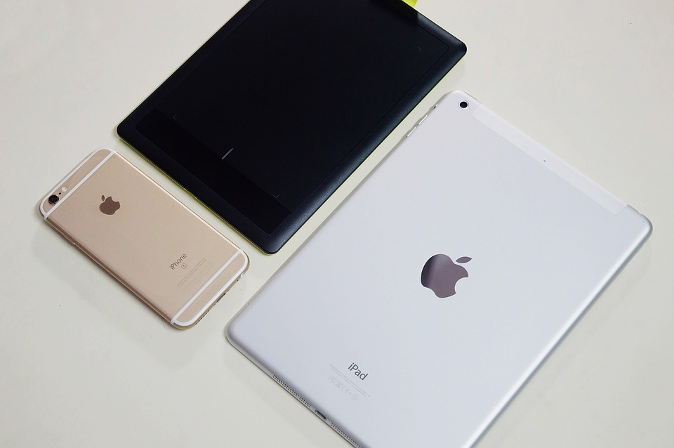 iPhone and a iPad